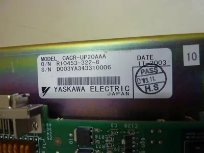 USED YASKAWA ELECTRIC CACR-UP20AAA
