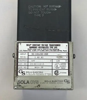 USED SOLA 23-22-112-2