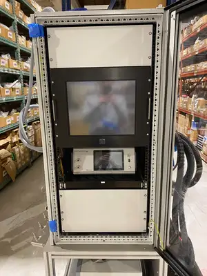 USED ZELTWANGER ZEDFLEX RACK MOUNTED LEAK TESTING SYSTEM ZEDBASE+, INFICON XL3000