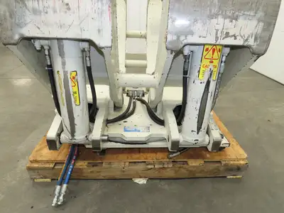Cascade 90F 60" Paper Roll Clamp 9000LB Fork Lift Truck Attachment Class 4
