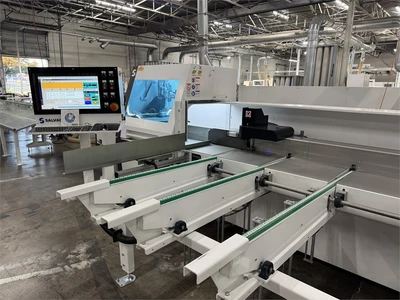 Used 2023 SALVADOR "SUPER PUSH 250 ACURATE" Cross Cut Saws Texas US | MachineryMax #1488441