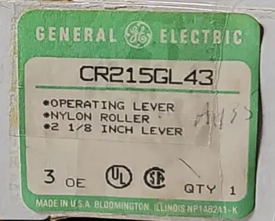 GE CR215GL43 Limit Switch Operating Lever. Loc4E32