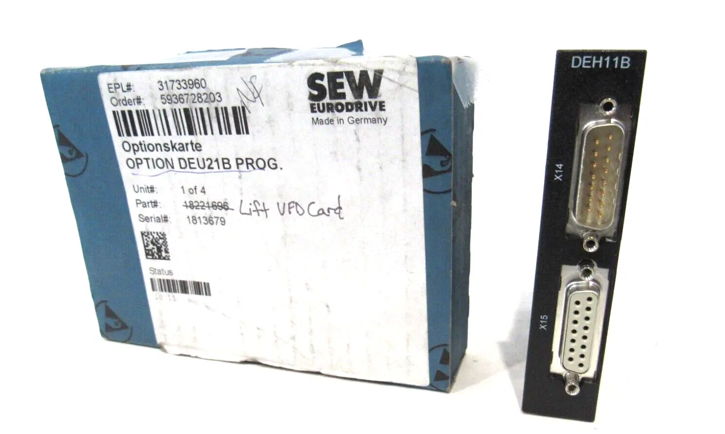 NEW SEW EURODRIVE DEH11B ENCODER CARD