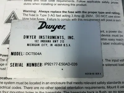 Used DWYER DCT504A Printed Circuit Boards (PCB) Ohio US | HGR 24 #1425469