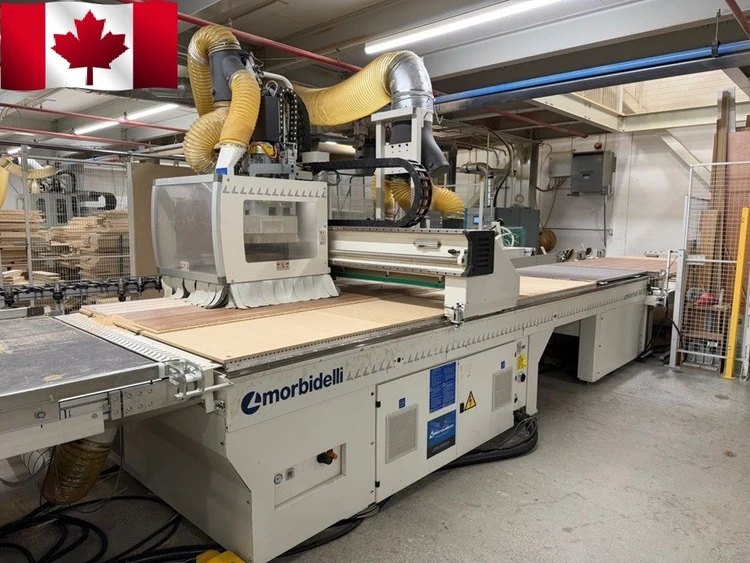 Used 2013 MORBIDELLI UNIVERSAL 3615 CNC Routers Ontario CA | MachineryMax #1512109