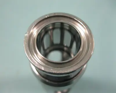 LJ Star 3/4" Stainless Borosilicate Inline Flow Indicator Sightglass G12