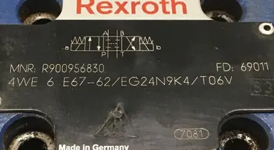 USED REXROTH 4WE6E6762EG24N9K4T06V