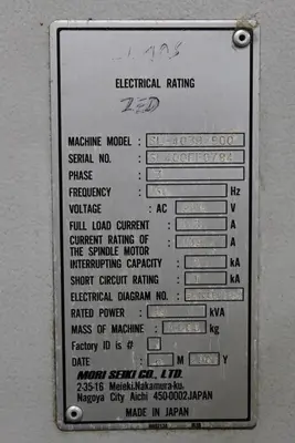 2006 MORI SEIKI SL-403B/800 CNC Lathes | Levy Recovery Group (22)