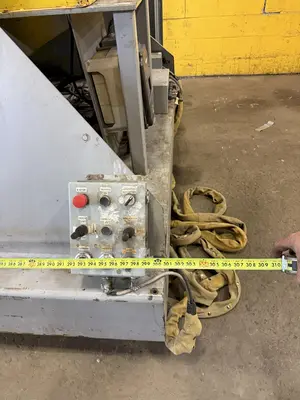 120" SWING X 208" LONG WELDING SYSTEMS HEADSTOCK & TAILSTOCK POWERED WELDING POSITIONER / PIPE ROLLER: YOBRO #23957