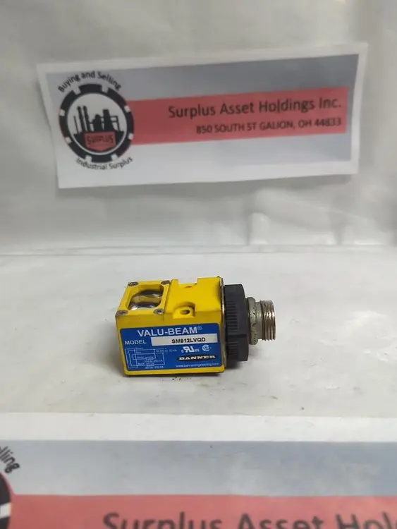 Used BANNER SM912LVQD Sensors | Surplus Asset Holdings #1206544