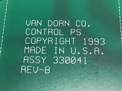 USED VAN DORN PC330-041