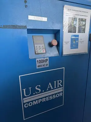 USED US AIR COMPRESSOR US100DI
