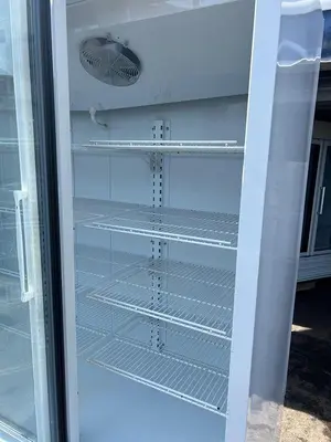 Master-Bilt BMG-74 White Bottom Mounted Full-Height Swing Glass Door Refrigerated Merchandiser 78” 70.2 Cu. Ft.Master-Bilt BMG-74 White Bottom Mounted Full-Height Swing Glass Door Refrigerated Merchandiser 78” 70.2 Cu. Ft.