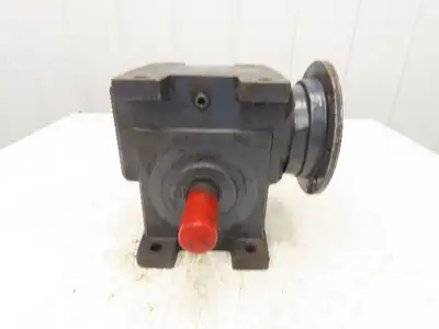 Winsmith 237MWU Worm Gearbox 20:1 Reducer 1.6Hp 90 RPM Dual Shaft 140TC