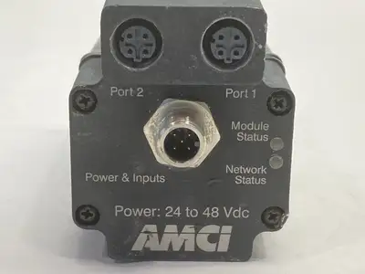 Used AMCI ETHERNET INTEGRATED STEPPER MOTOR 3.4A  24-48VDC Motors (misc) | Maverick Industrial Sales #1100469