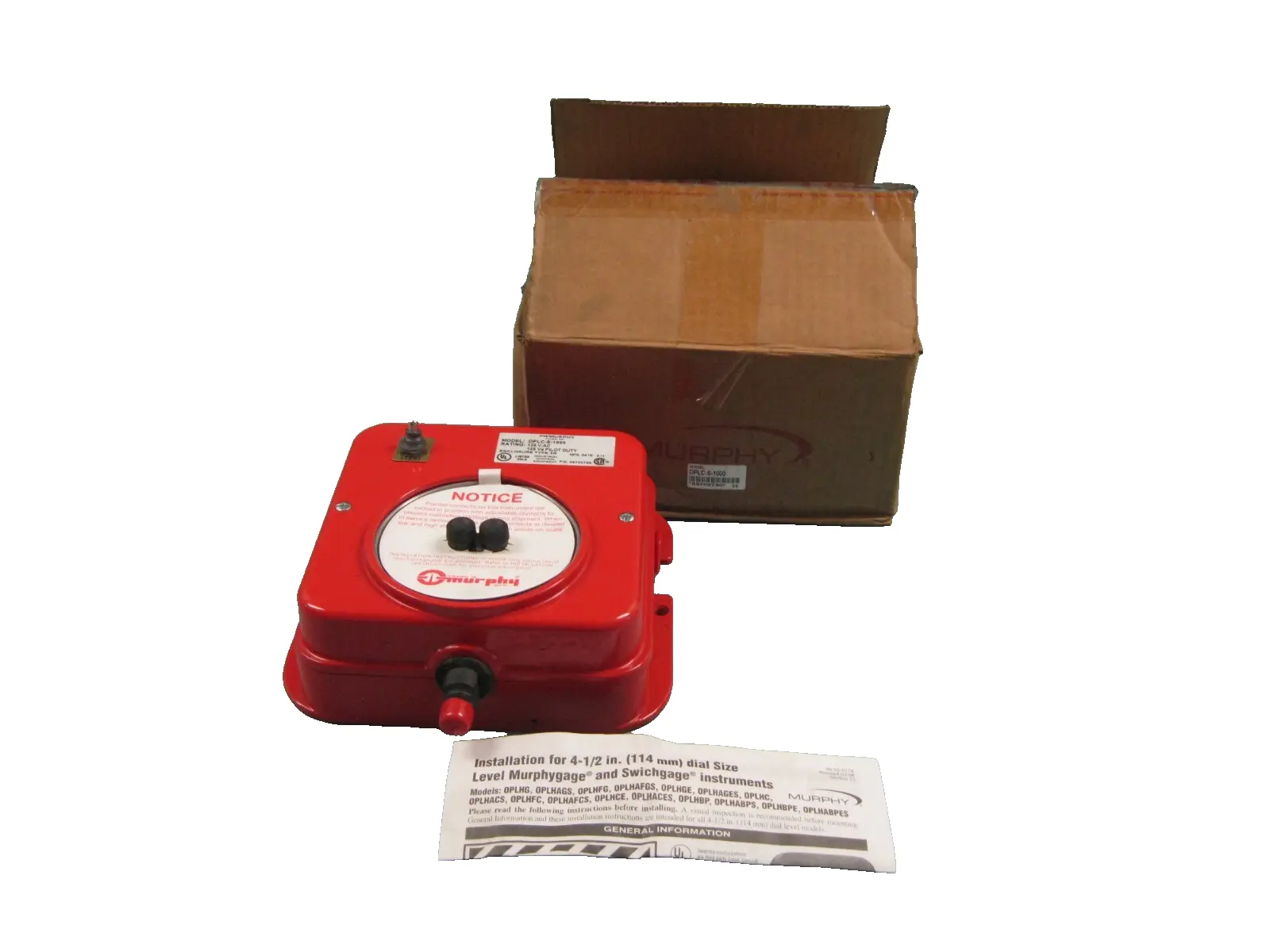 NEW Murphy OPLC-S-1000