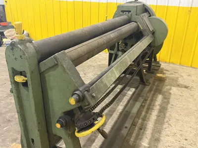 72" X 10 GAUGE BERTSCH MOTORIZED PLATE ROLL 5.5" ROLLS: YOBRO #24744