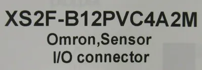 NEW LOT OF 2 OMRON E3FA-VP21 PHOTOELECTRIC SENSOR WITH XS2F-B12PVC4A2M CABLE