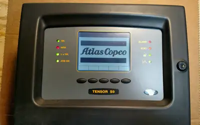 ATLAS COPCO PF3009-G-HW TENSOR S9 CONTROLLER w/ RBU-Silver Module AUC