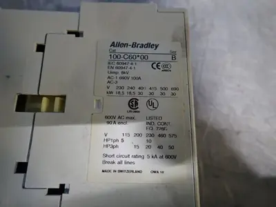 USED ALLEN BRADLEY 100C60D10