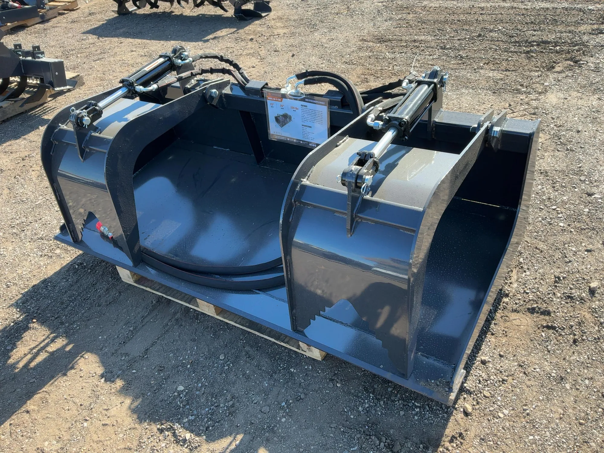 Used WOLVERINE GB-11-72W SKID STEER GRAPPLE BUCKET Grapple Buckets Michigan US | Miedema Asset Management Group #1322381