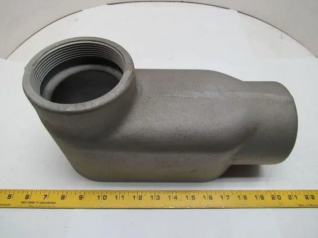 Appleton LB97 3 1/2" Grayloy-Iron Conduit Body LB Threaded Rigid
