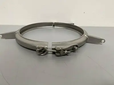 Stainless Steel Heavy Duty Double Pin 10" Clamp