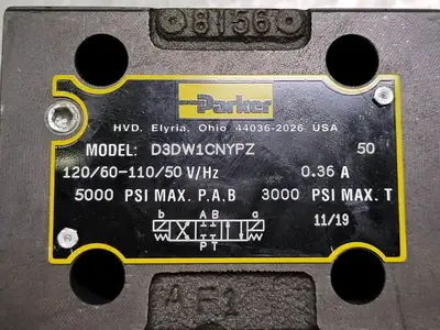 NEW PARKER FILTRATION D3DW1CNYPZ