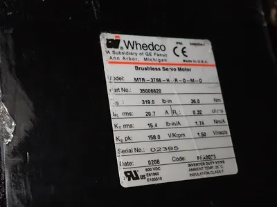 USED WHEDCO MTR3T66HR0M0