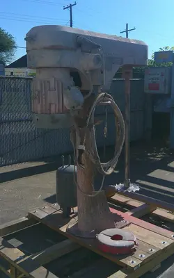 SPC8574  Mixer and Blender 25 hp Cowles disperser, air over oil lift, variable speed drive