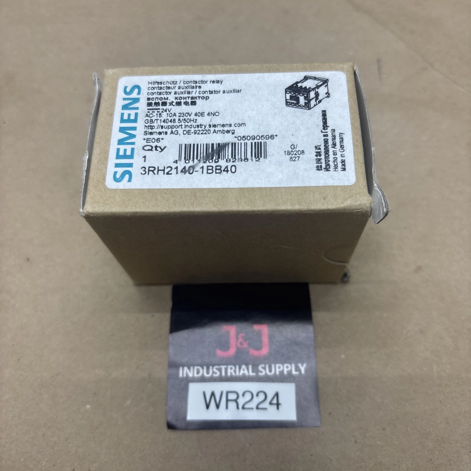 NEW Siemens 3RH2140-1BB40