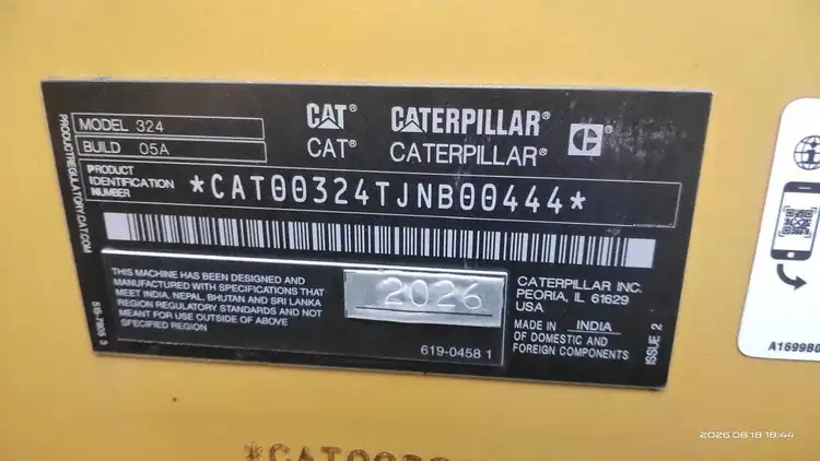New | Build-to-Order 2026 2026 CAT 324 Alloy Tanks IN | RIIDHHIVESH EXPORT SOLUTIONS PRIVATE LIMITED #1377587