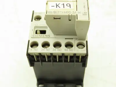 Siemens 3TH2040-0BB4 Contactor 4NO 1.5kW 10A Coil 24VDC Lot Of 11