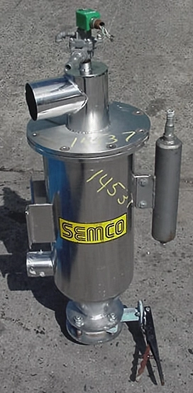 Used SEMCO RECEIVER SS RECEIVER Pneumatic Conveyors New Jersey US | Champion Trading Corporation #423356