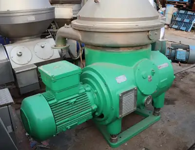 Westfalia RSA 60-01-076 vegetable oil separator, 316SS.