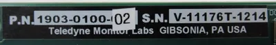 NEW TELEDYNE 1903-0100-02 MOTHER BOARD 1903010002