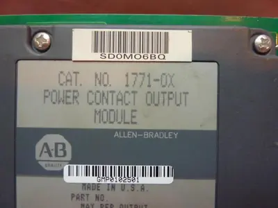 USED ALLEN BRADLEY 1771-OX