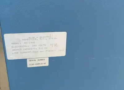 BLUE M OVEN DC-146C MECHANICAL CONVECTION OVEN