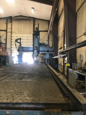 USED 1981 CINCINNATI BRIDGE / DOUBLE COLUMN GANTRY CNC MACHINING CENTER