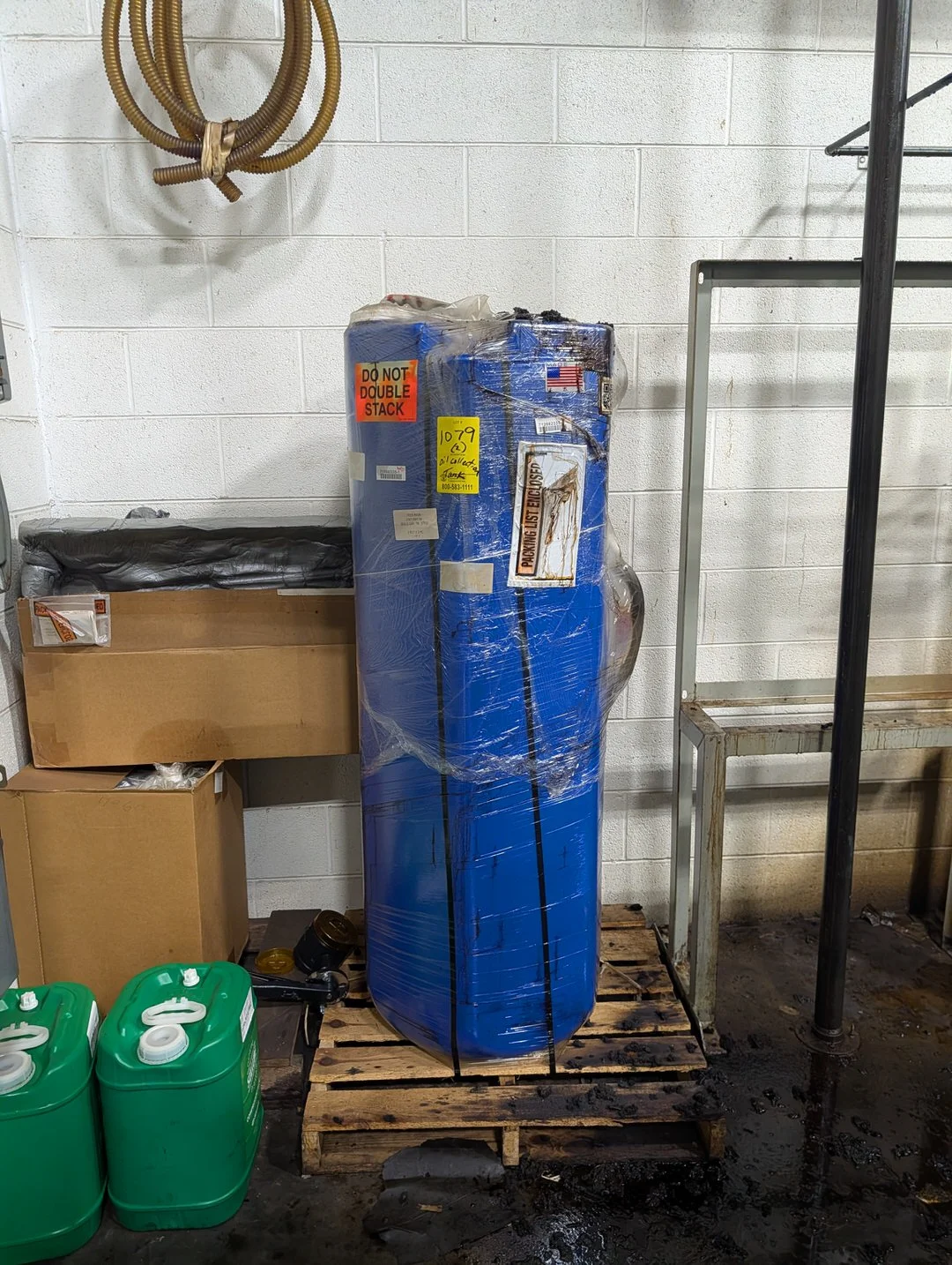 (2) Oil Collector Tanks
