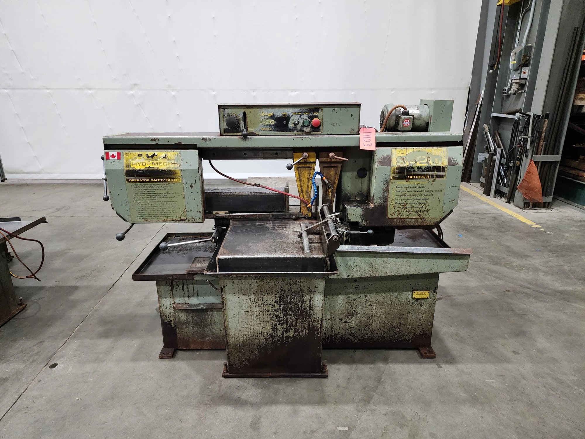 HydMech S20 Horizontal Saw