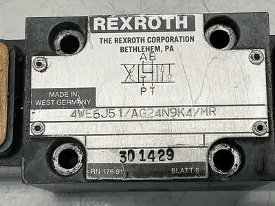 USED REXROTH 4WE6J51/AG24N9K4/MR