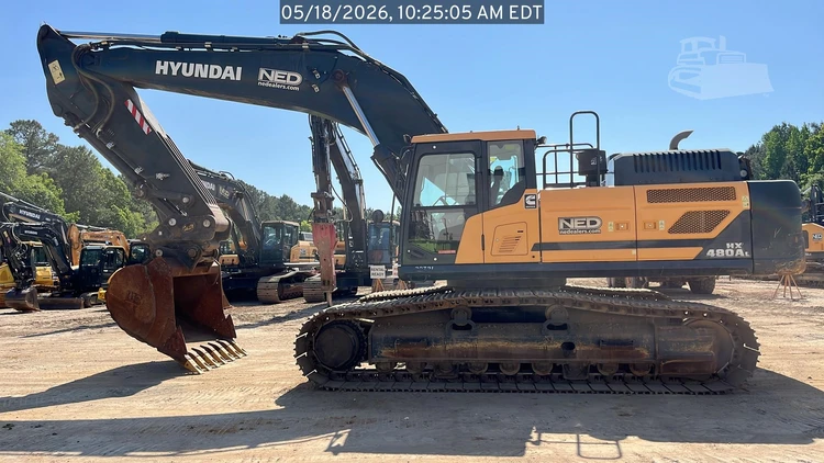 Used 2022 HYUNDAI HX480AL Excavators North Carolina US | National Equipment Dealers #1422466