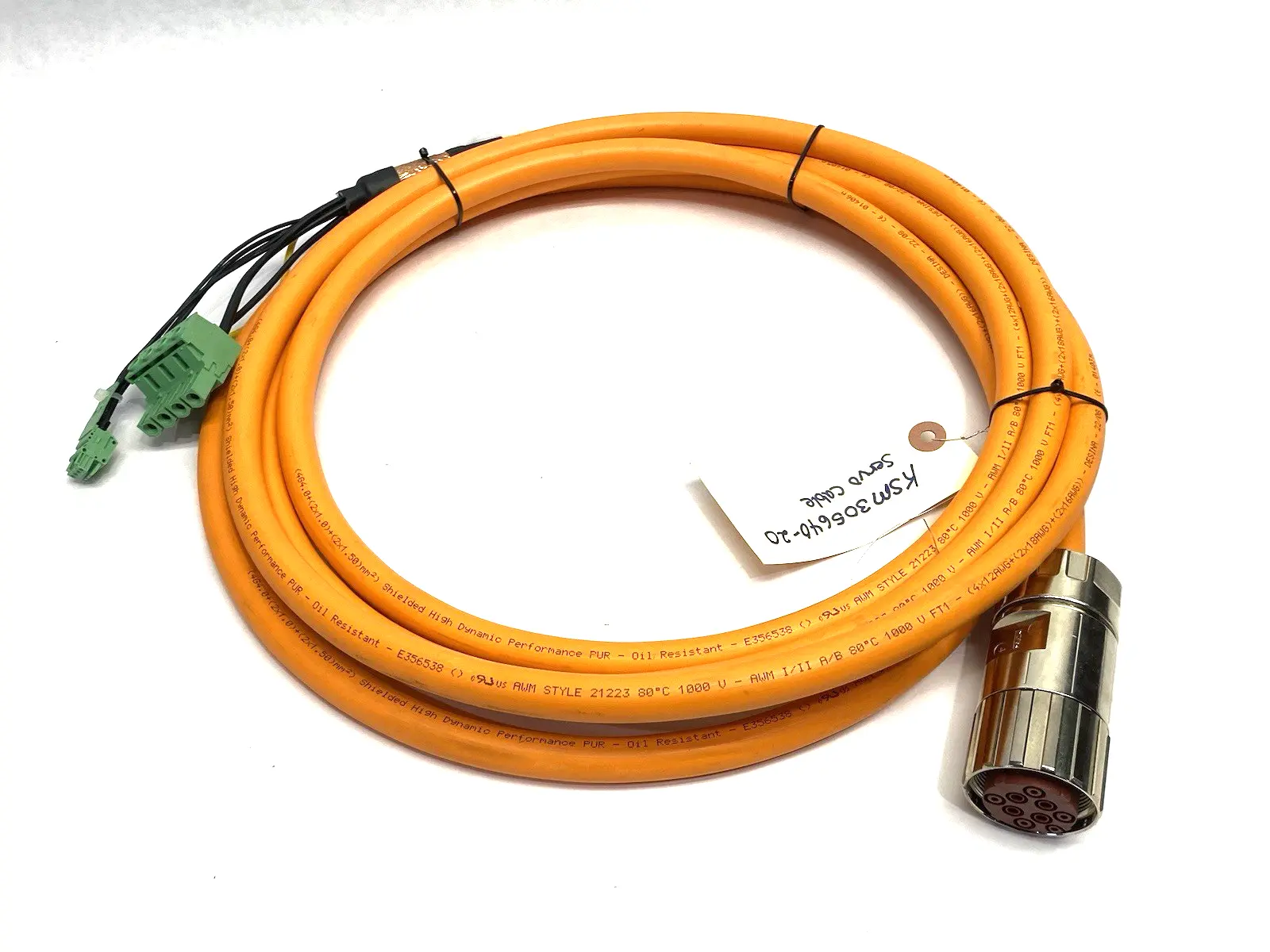 USED KISTLER MOTOR CONNECTION CABLE