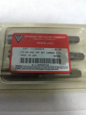 New | in-Stock VERMONT 1/2-20 Taps & Dies Ohio US | Surplus Asset Holdings #1246892