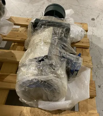 USED SUPER PUMP ELECTRIC POWERED PUMP, AEVF 3-PHASE INDUCTION MOTOR