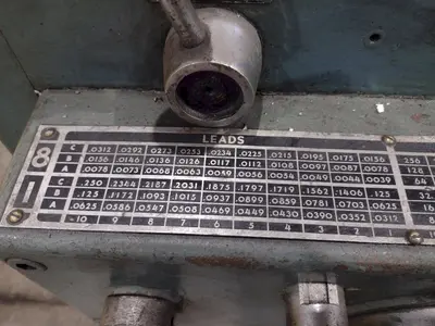 20" X 54" LODGE & SHIPLEY TOOLROOM ENGINE LATHE: YOBRO #24978