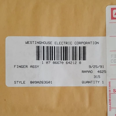 NEW WESTINGHOUSE 809A263G01