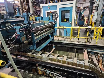 52” x .100” x 35,000 Lb. Stamco Double-Loop Slitting Line
