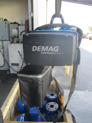 Used DEMAG DC-COM-10-2000-2/1-H5-V4-8/1.2 Hoists (All Types) California US | TNT Industrial #1266913